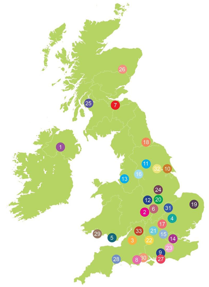 locations